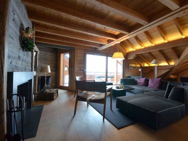 Designový apartmán s výhledem na Alpy